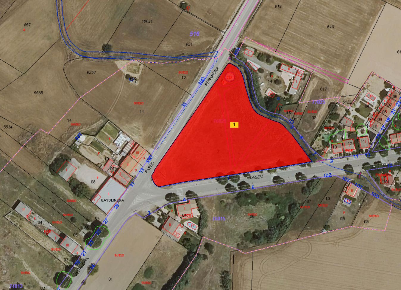 Terreno industrial en venta en Humanes