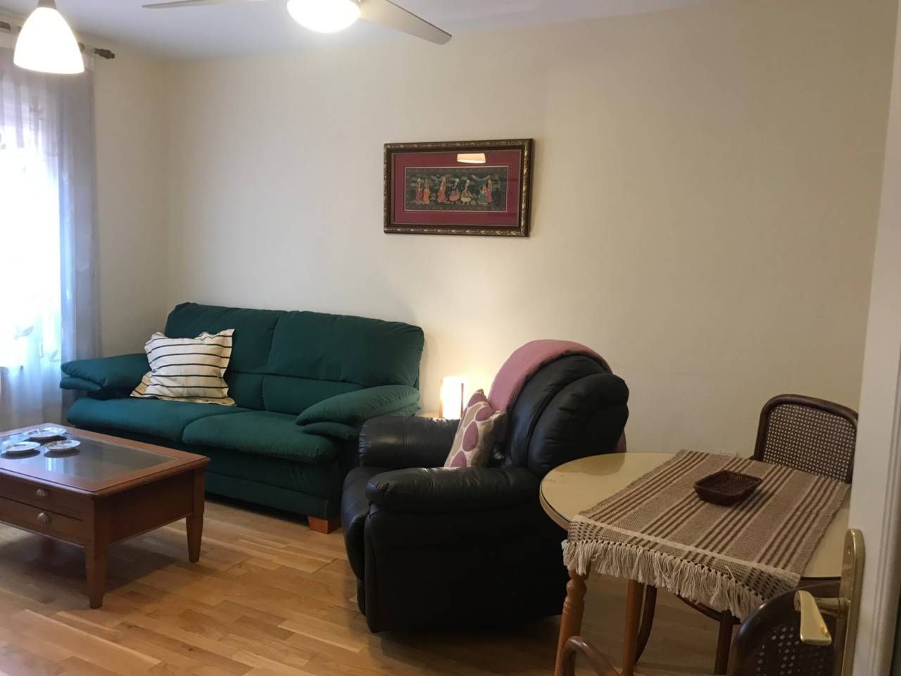 Living room of Flat to rent in  Toledo Capital  with Heating and Furnished