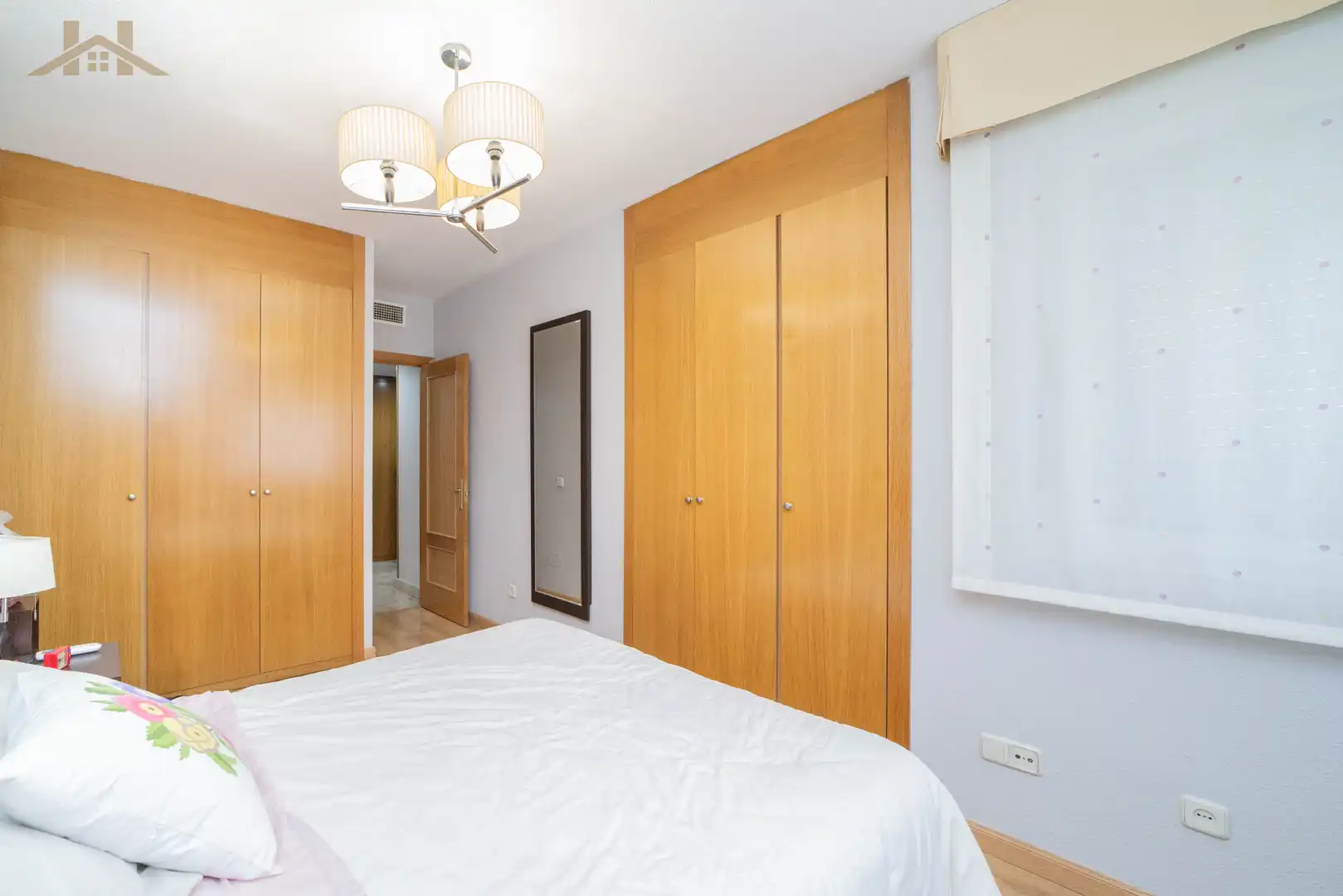 Habitación de Casa adosada en venta en Leganés con Aire acondicionado, Calefacción y Jardín privado