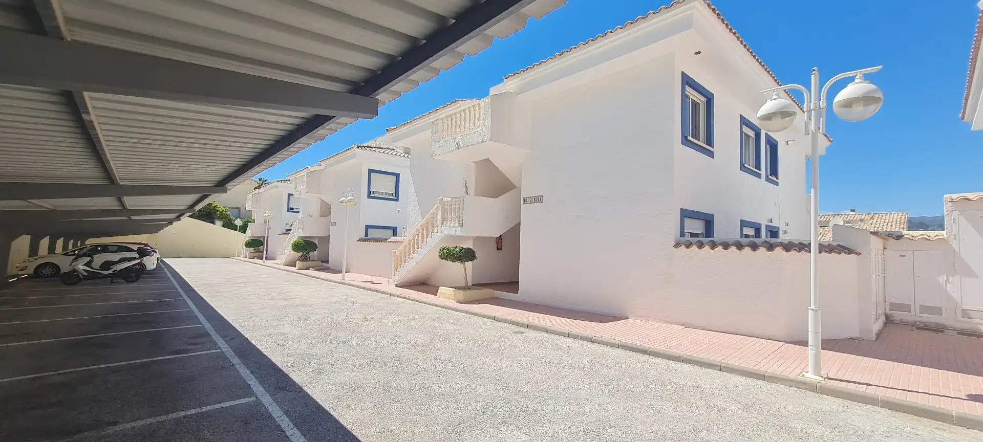 Vista exterior de Apartament en venda en Calpe / Calp amb Aire condicionat, Calefacció i Terrassa
