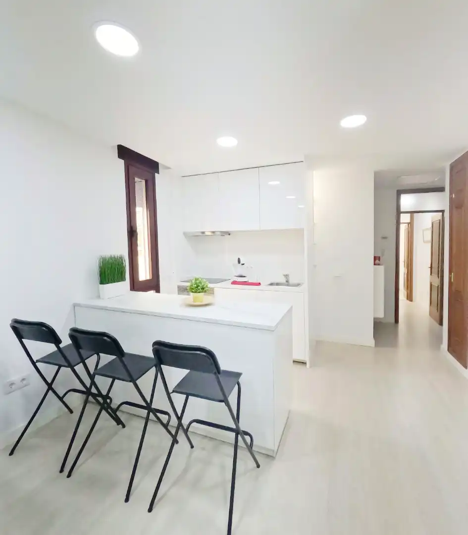 Kitchen of Flat for sale in Santa Cruz de Tenerife  with Air Conditioner, Parquet flooring and Storage room