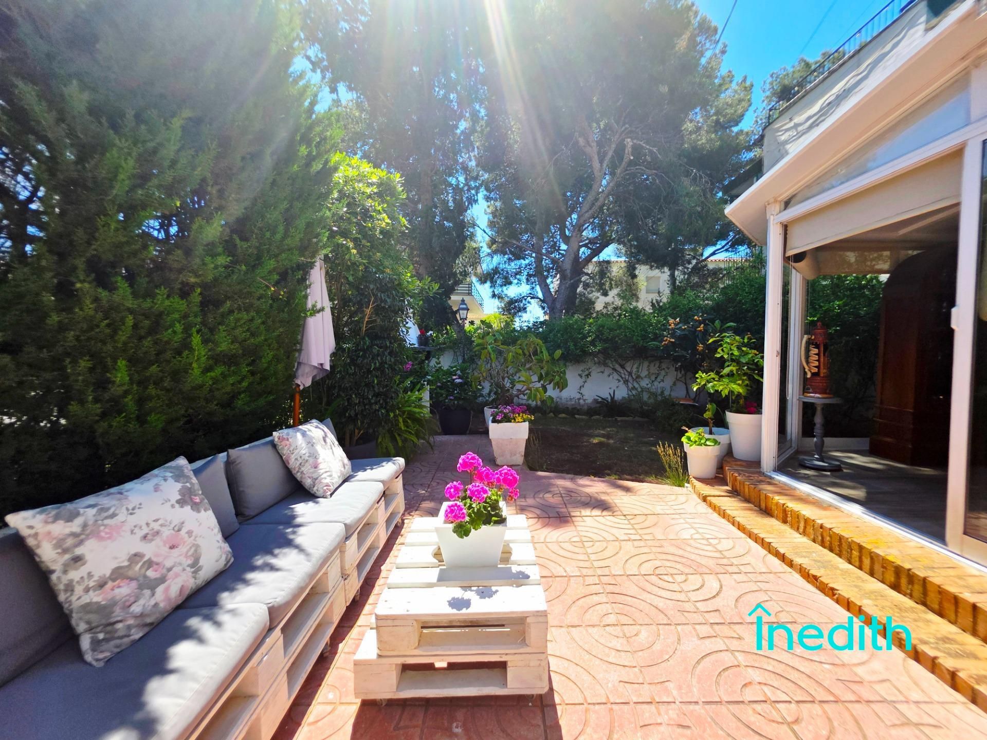 Garden of Flat for sale in Sitges  with Heating, Private garden and Terrace