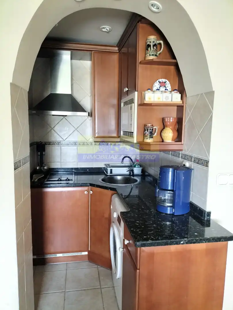 Küche von Wohnung zur Miete in Castro-Urdiales mit Heizung, Terrasse und Möbliert