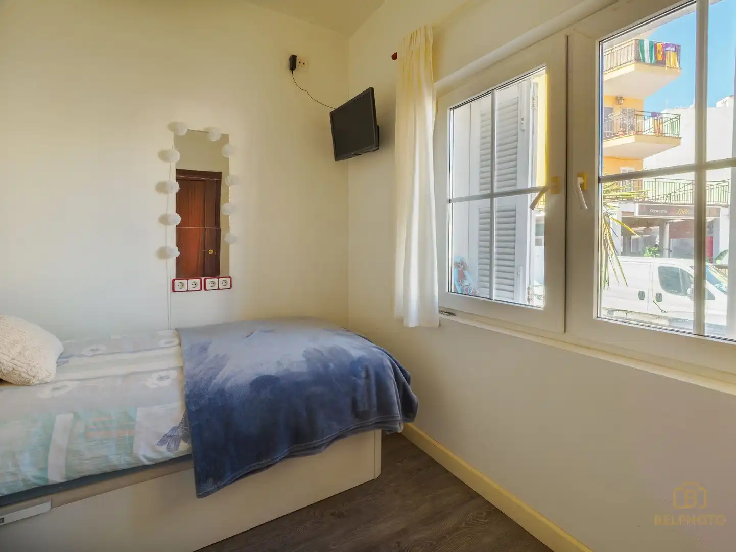 Schlafzimmer von Haus oder Chalet zum Verkauf in  Palma de Mallorca mit Klimaanlage, Heizung und Terrasse