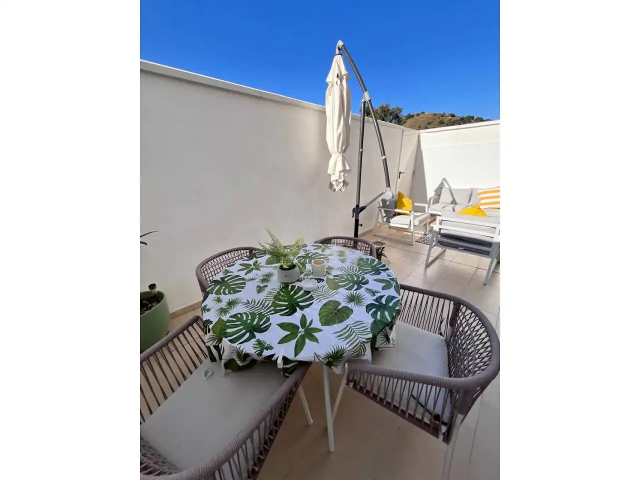 Terraza de Casa adosada de alquiler en Vélez-Málaga con Aire acondicionado, Terraza y Amueblado