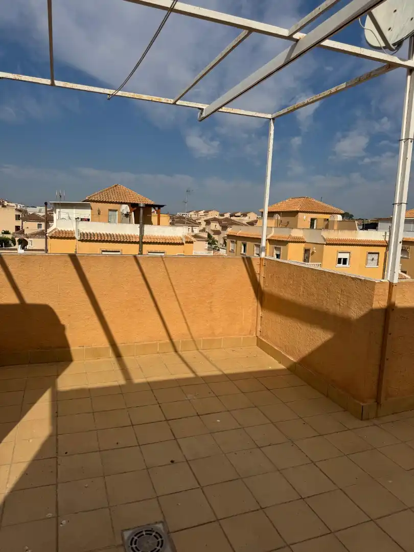 Terrassa de Casa adosada en venda en Rojales amb Aire condicionat, Calefacció i Jardí privat