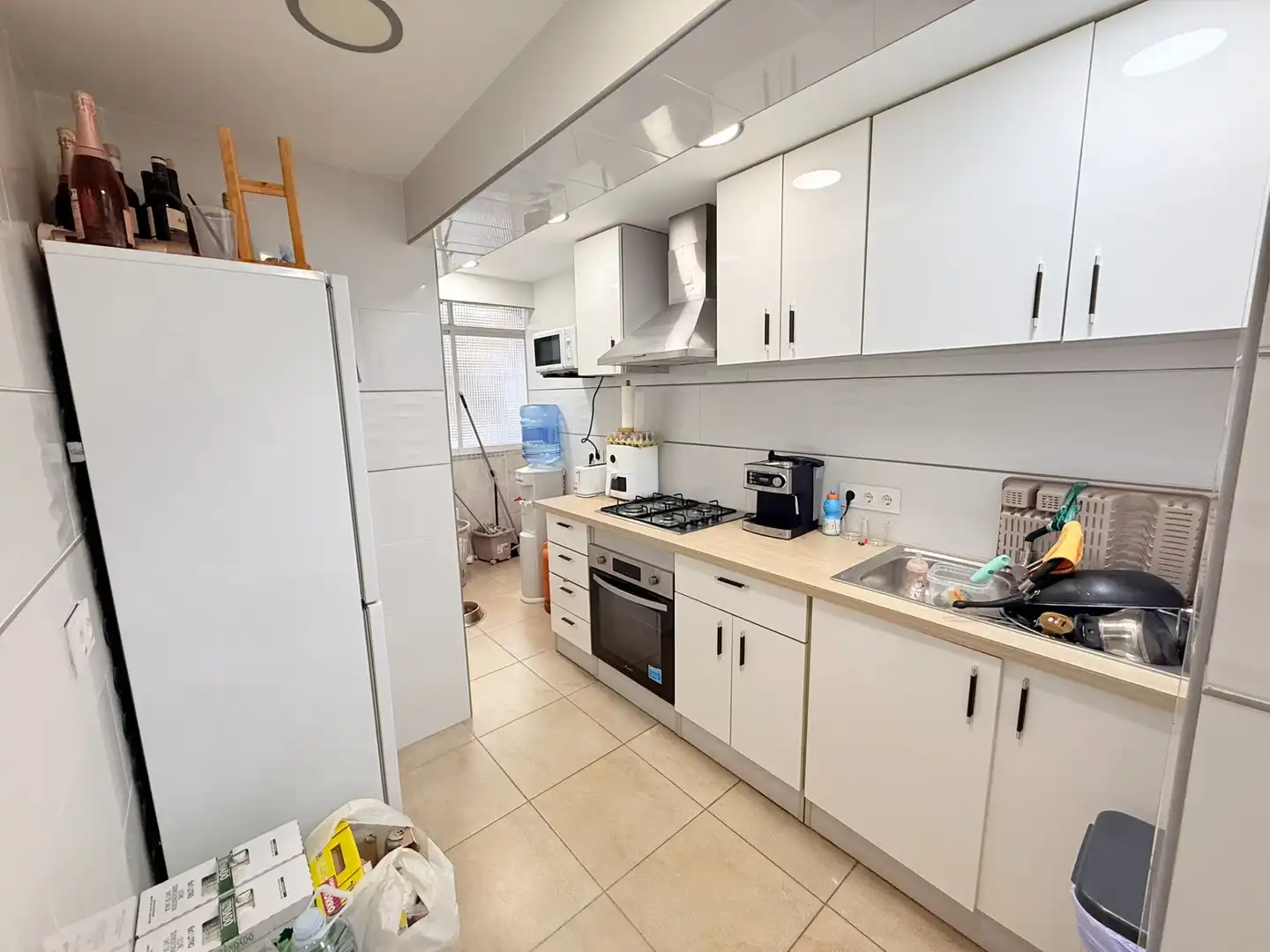 Kitchen of Flat for sale in  Palma de Mallorca  with Air Conditioner, Furnished and Home automation