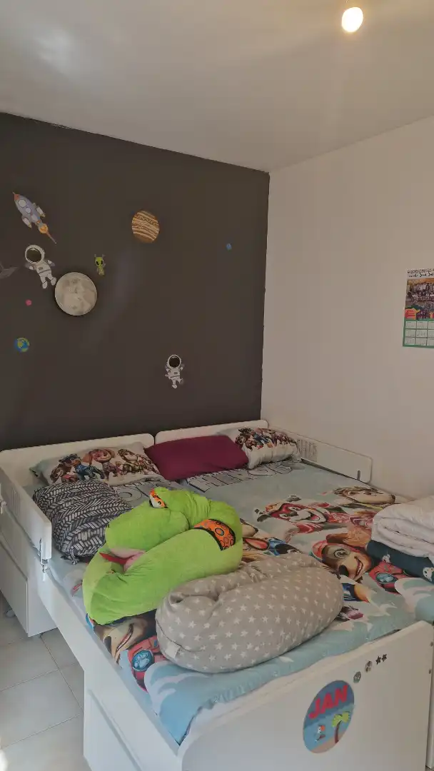 Dormitori de Casa adosada en venda en Santa Coloma de Farners amb Calefacció, Jardí privat i Parquet