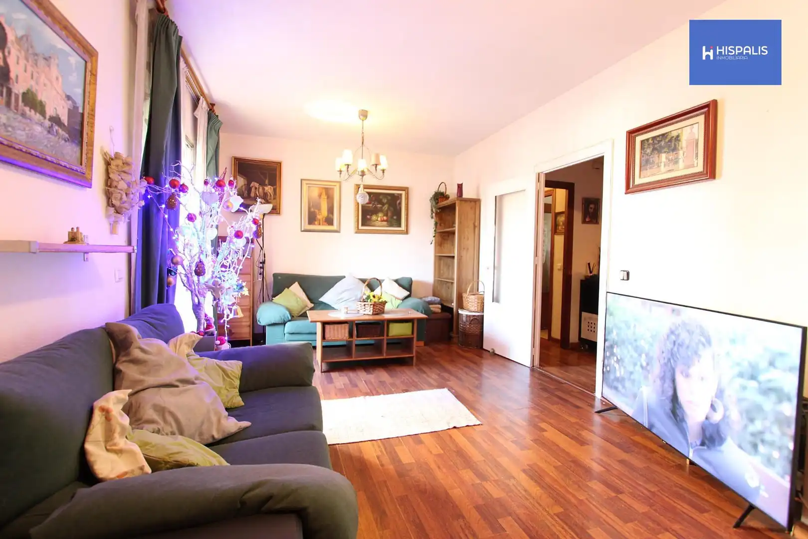 Living room of Flat for sale in Sevilla  with Air Conditioner, Heating and Terrace