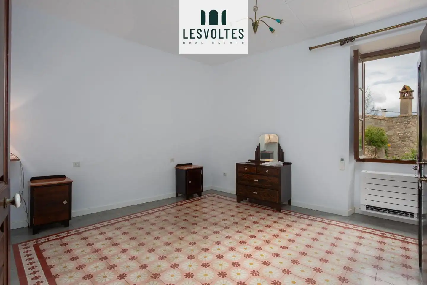 Sala d'estar de Casa o xalet en venda en Corçà amb Calefacció, Jardí privat i Parquet