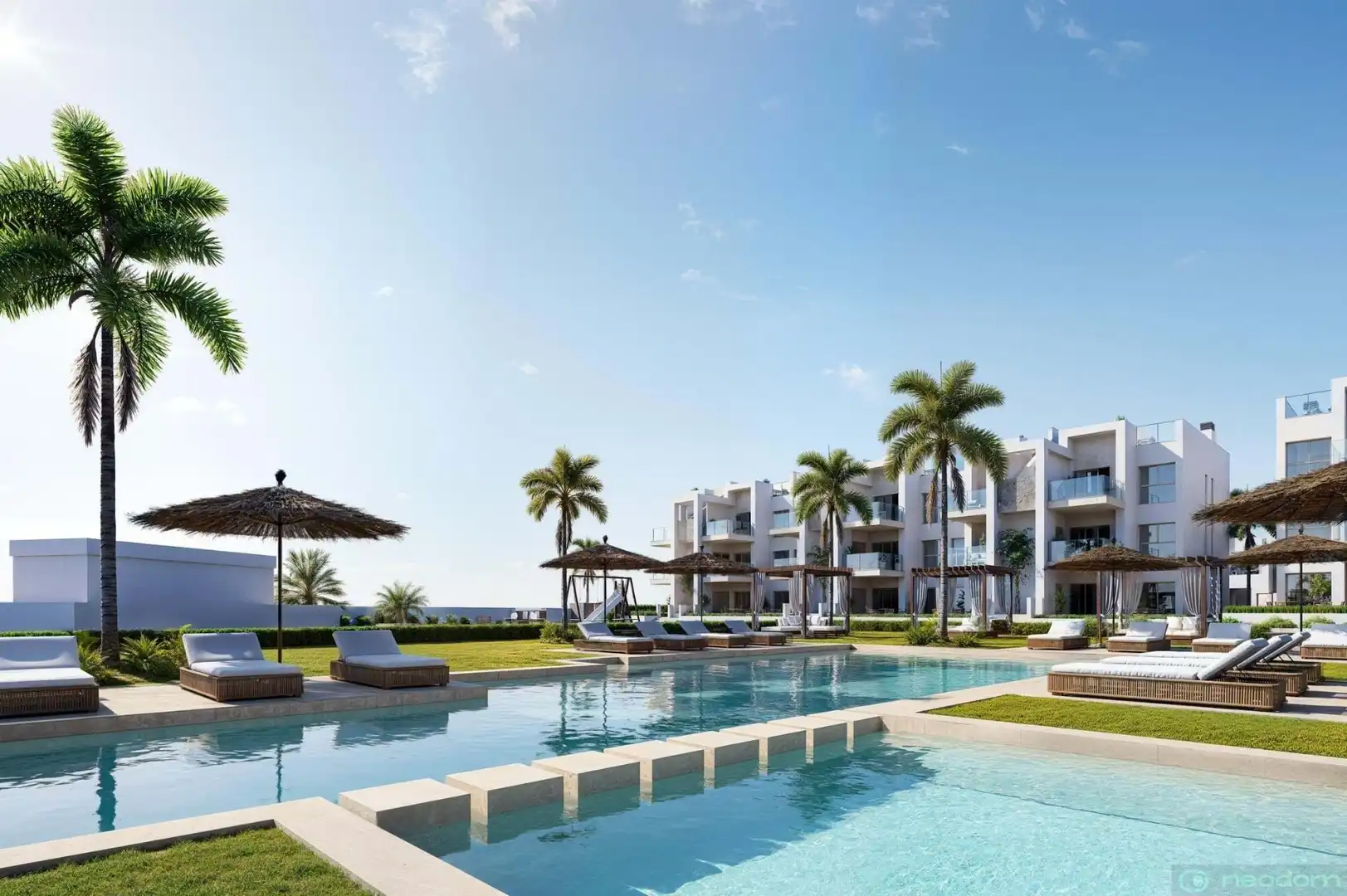 Wohnung mit Pool zum Verkauf in Las Lomas de Rame - Bahía Bella, imagen 2