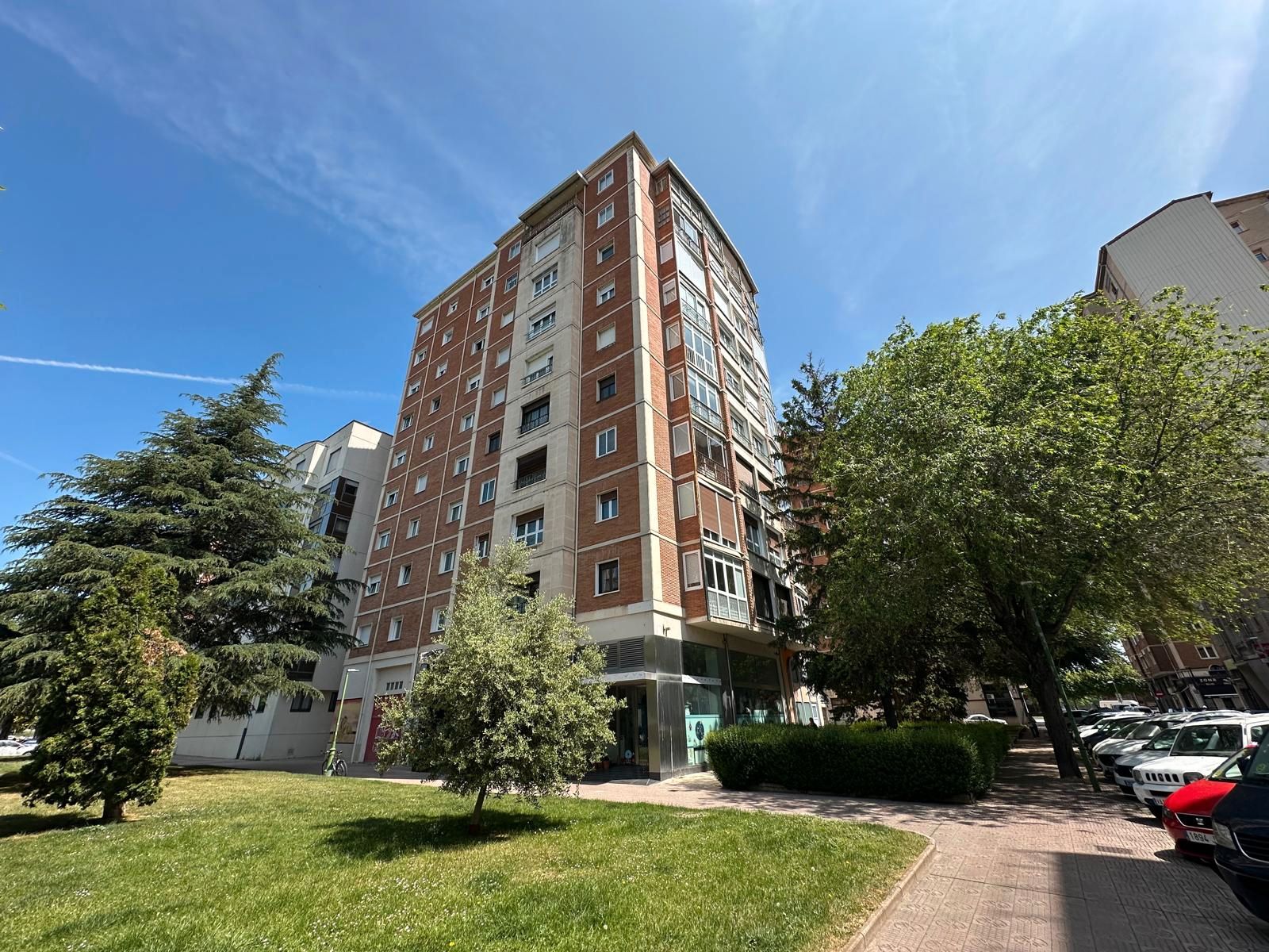 Exterior view of Flat for sale in Burgos Capital  with Heating and Terrace