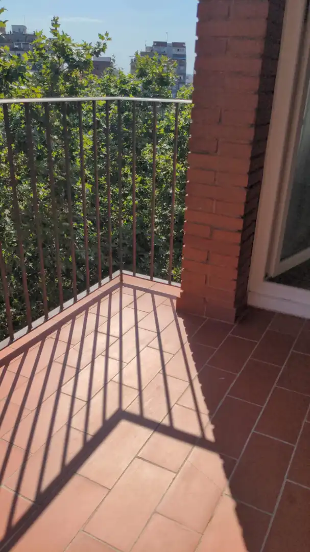 Balcony of Flat for rent in Esplugues de Llobregat  with Air Conditioner, Heating and Terrace