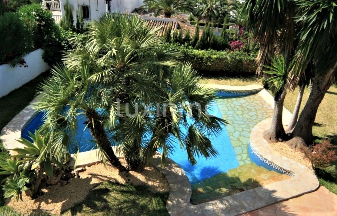 Jardí de Casa o xalet en venda en Moraira amb Aire condicionat, Calefacció i Jardí privat