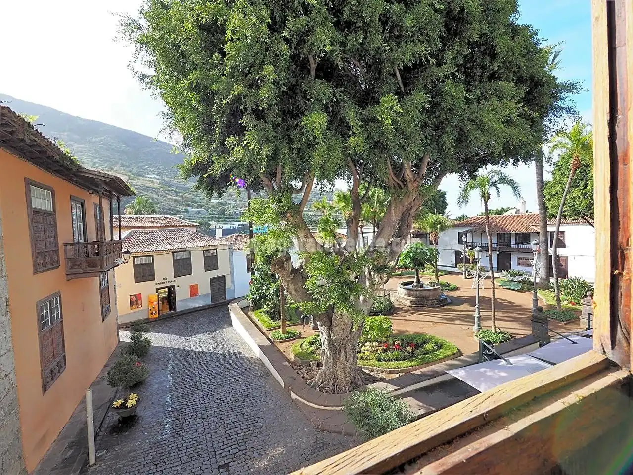 Vista exterior de Casa o xalet en venda en Icod de los Vinos amb Jardí privat