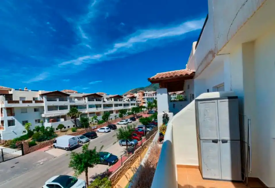 Exterior view of Flat for sale in Benalmádena  with Air Conditioner, Terrace and Community pool