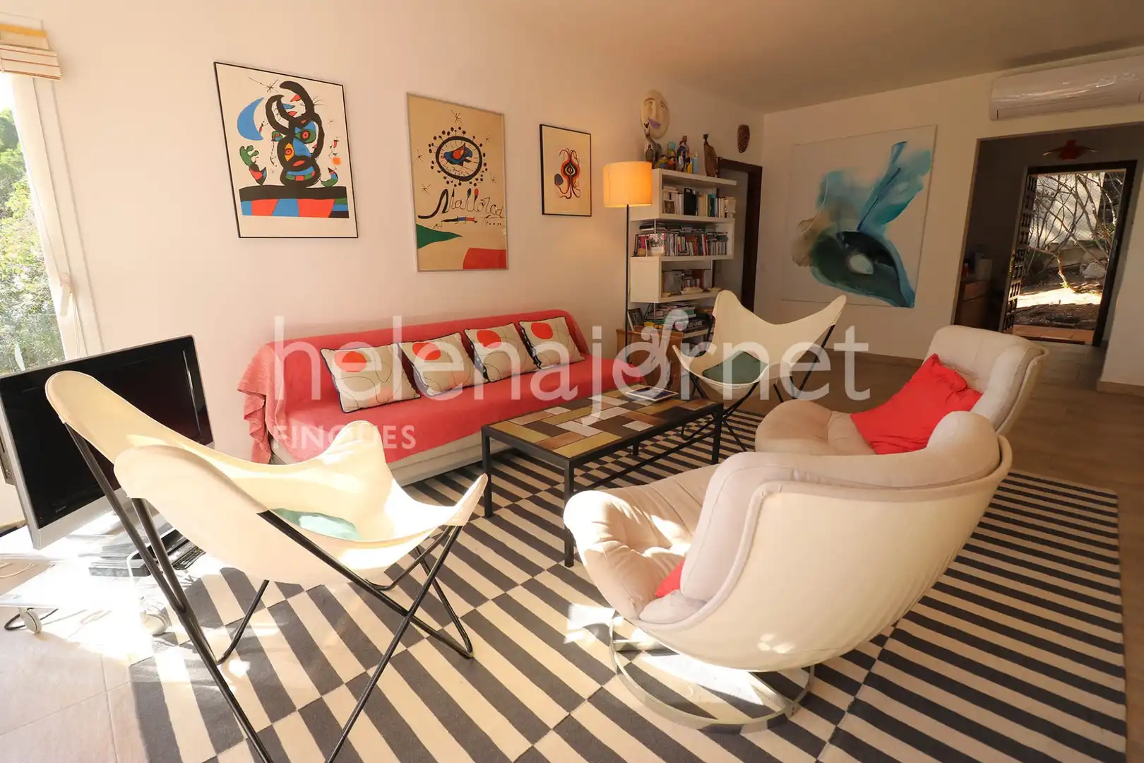 Sala de estar de Casa o chalet en venta en Llagostera con Calefacción, Terraza y Piscina