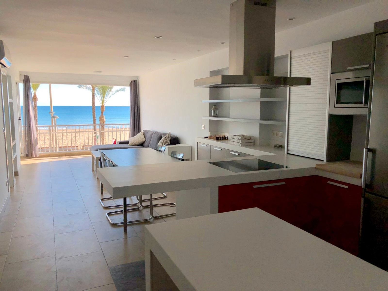 Kitchen of Flat to rent in Alicante / Alacant  with Air Conditioner, Heating and Terrace