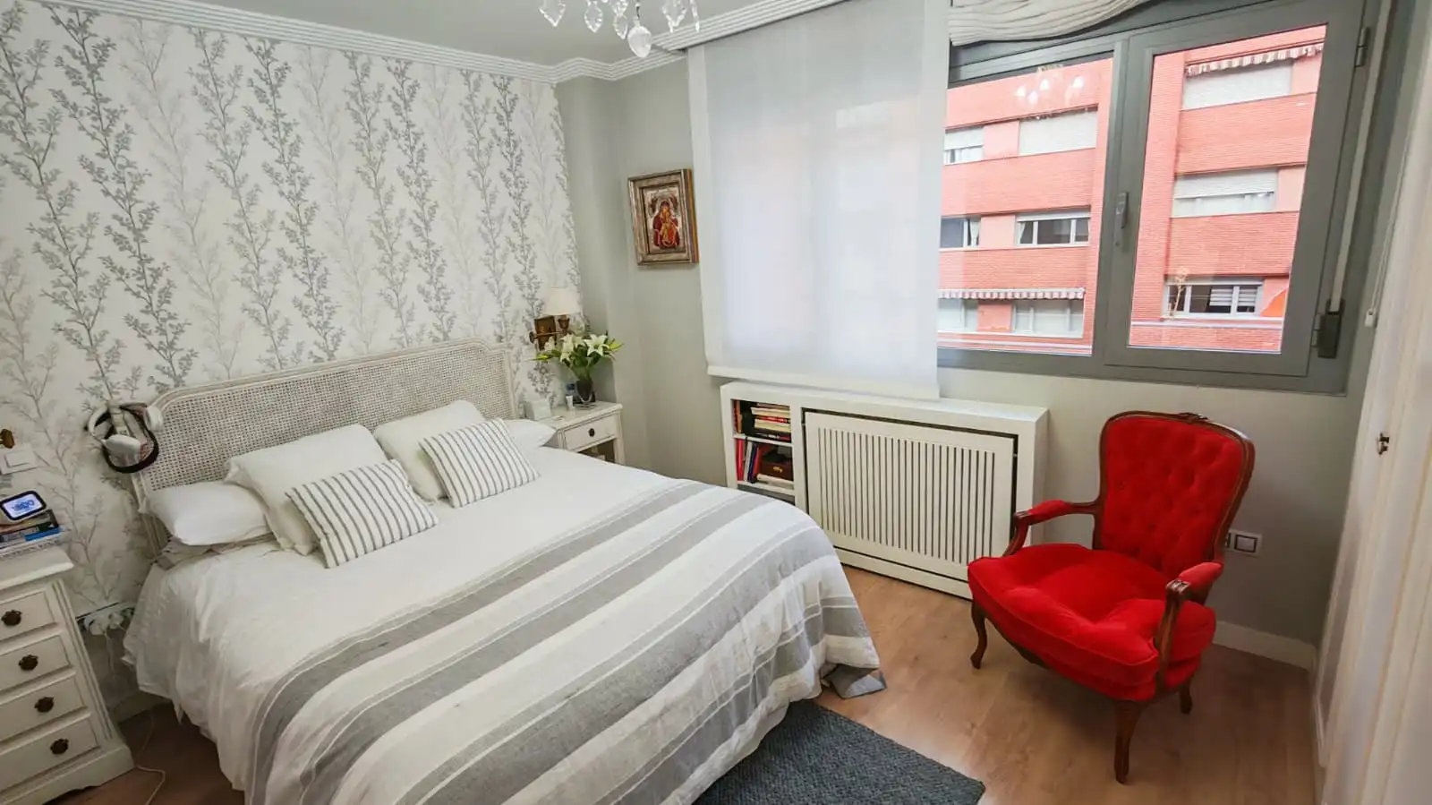 Bedroom of Flat for sale in Guadalajara  with Air Conditioner, Heating and Terrace