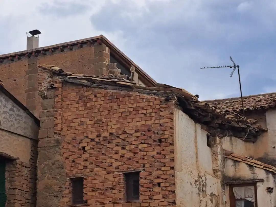 Vista exterior de Casa o chalet en venta en Casbas de Huesca con Jardín privado y Terraza