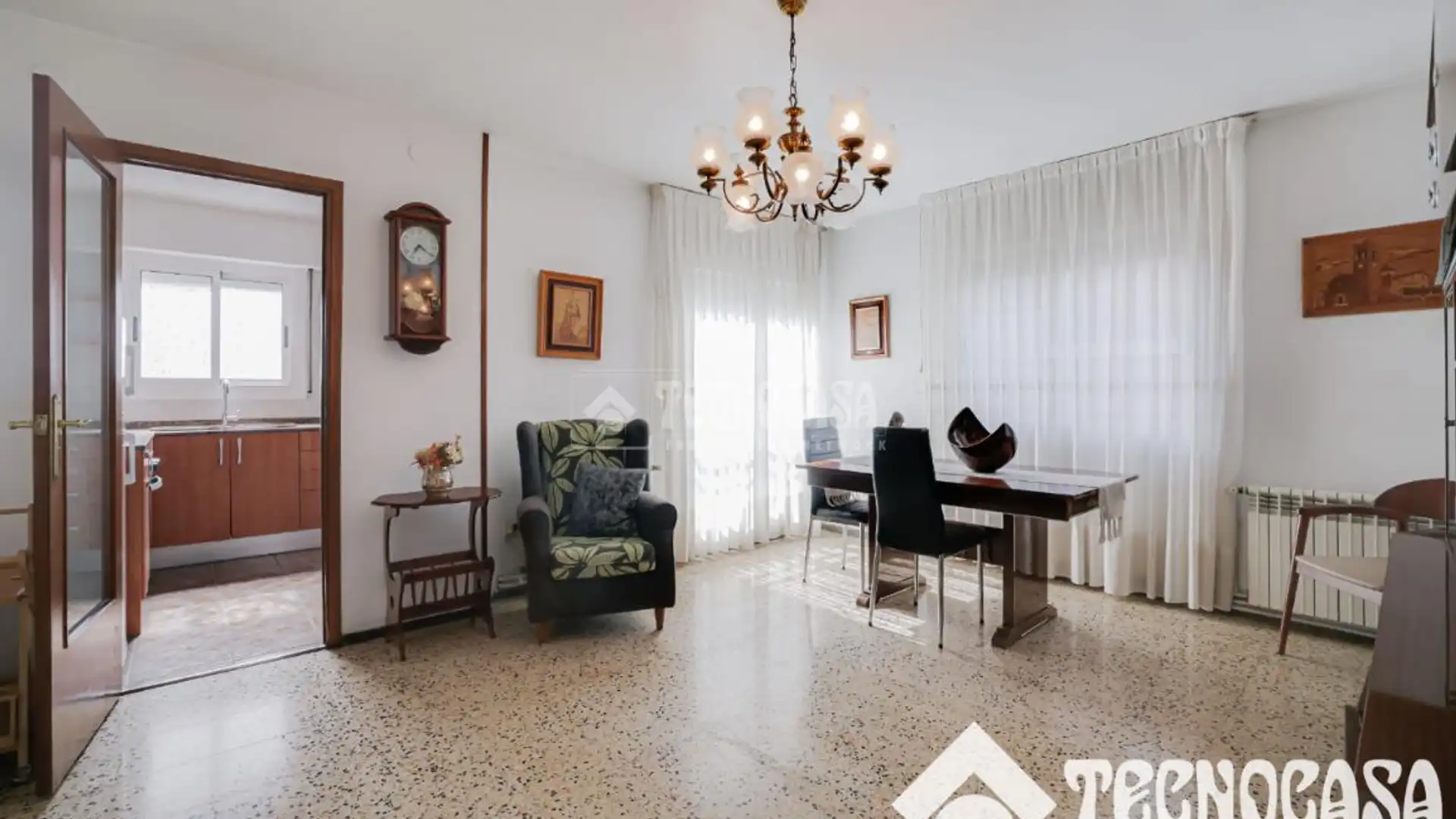Living room of Flat for sale in Rubí  with Heating and Balcony