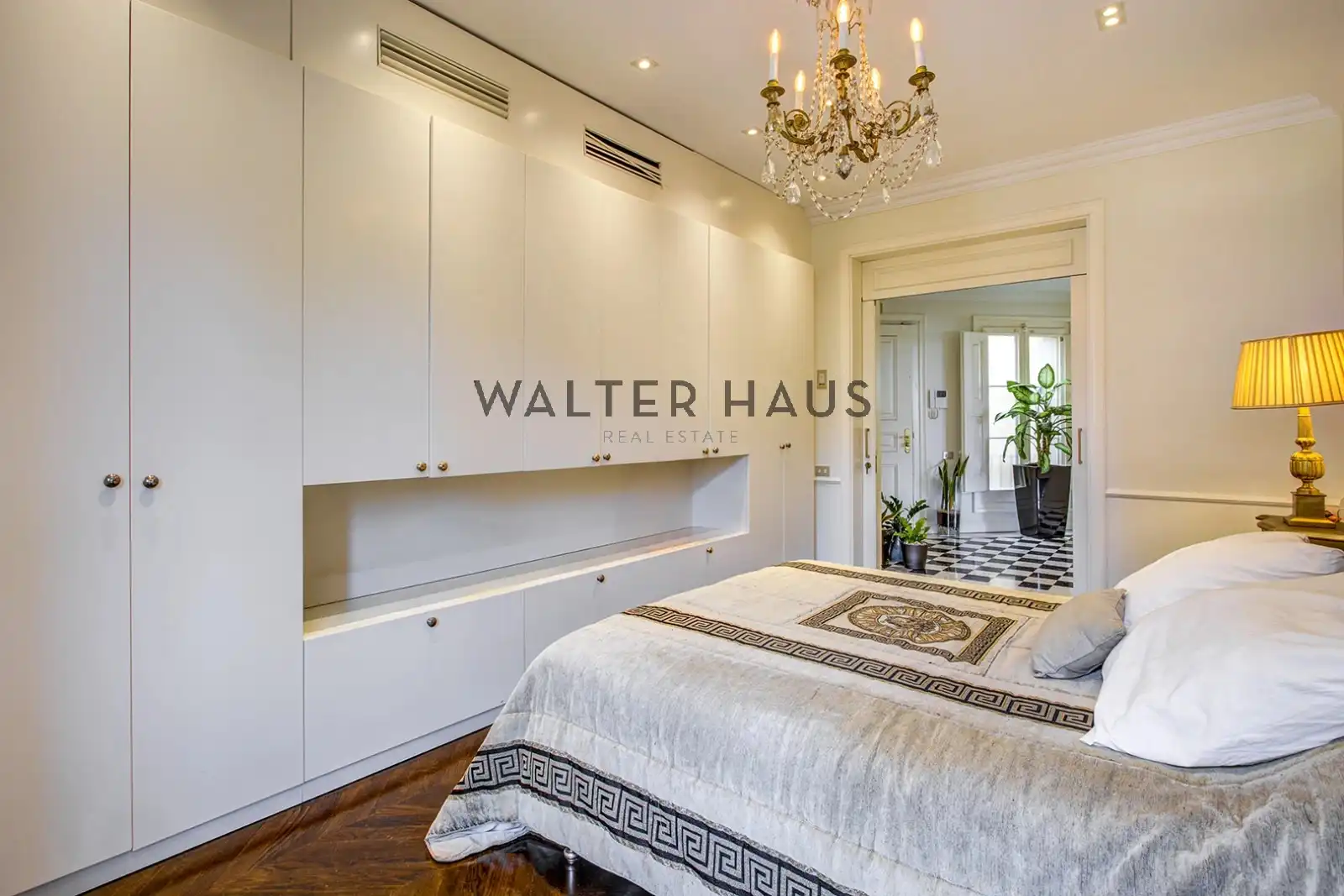 Bedroom of Flat for sale in Barcelona  with Air Conditioner, Terrace and Balcony