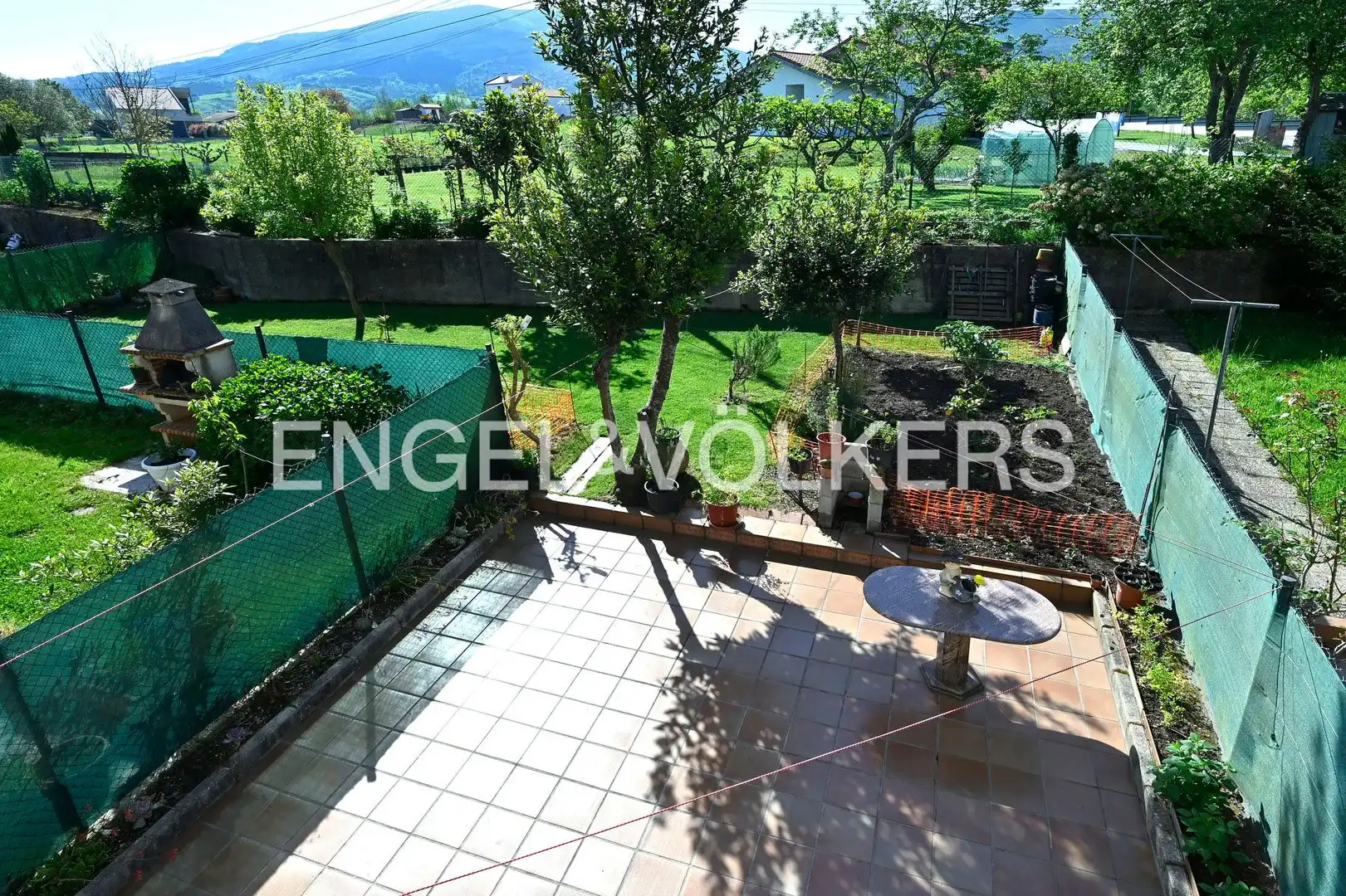 Terrassa de Casa o xalet en venda en Mazcuerras amb Calefacció, Jardí privat i Terrassa