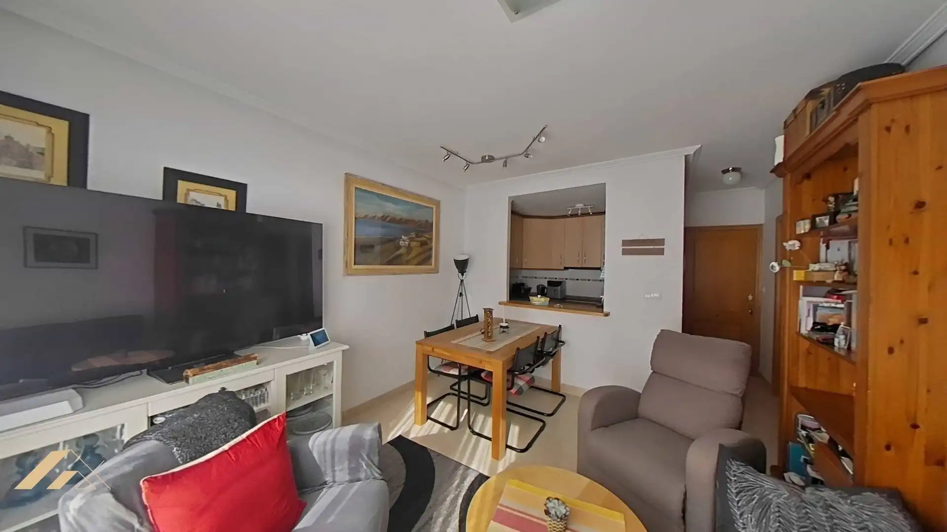 Sala d'estar de Apartament en venda en San Pedro del Pinatar amb Calefacció i Moblat