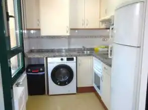 Cocina de Dúplex de alquiler en Gijón  con Calefacción, Parquet y Amueblado