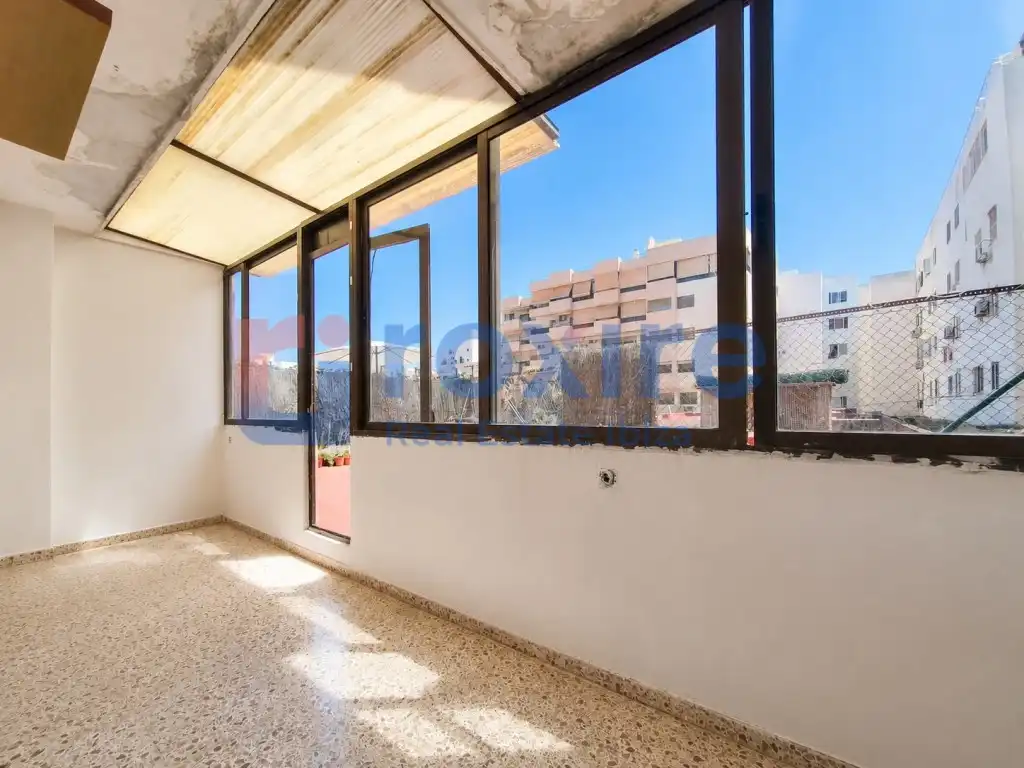 Außenansicht von Wohnung zur Miete in Eivissa mit Terrasse, Möbliert und Ofen