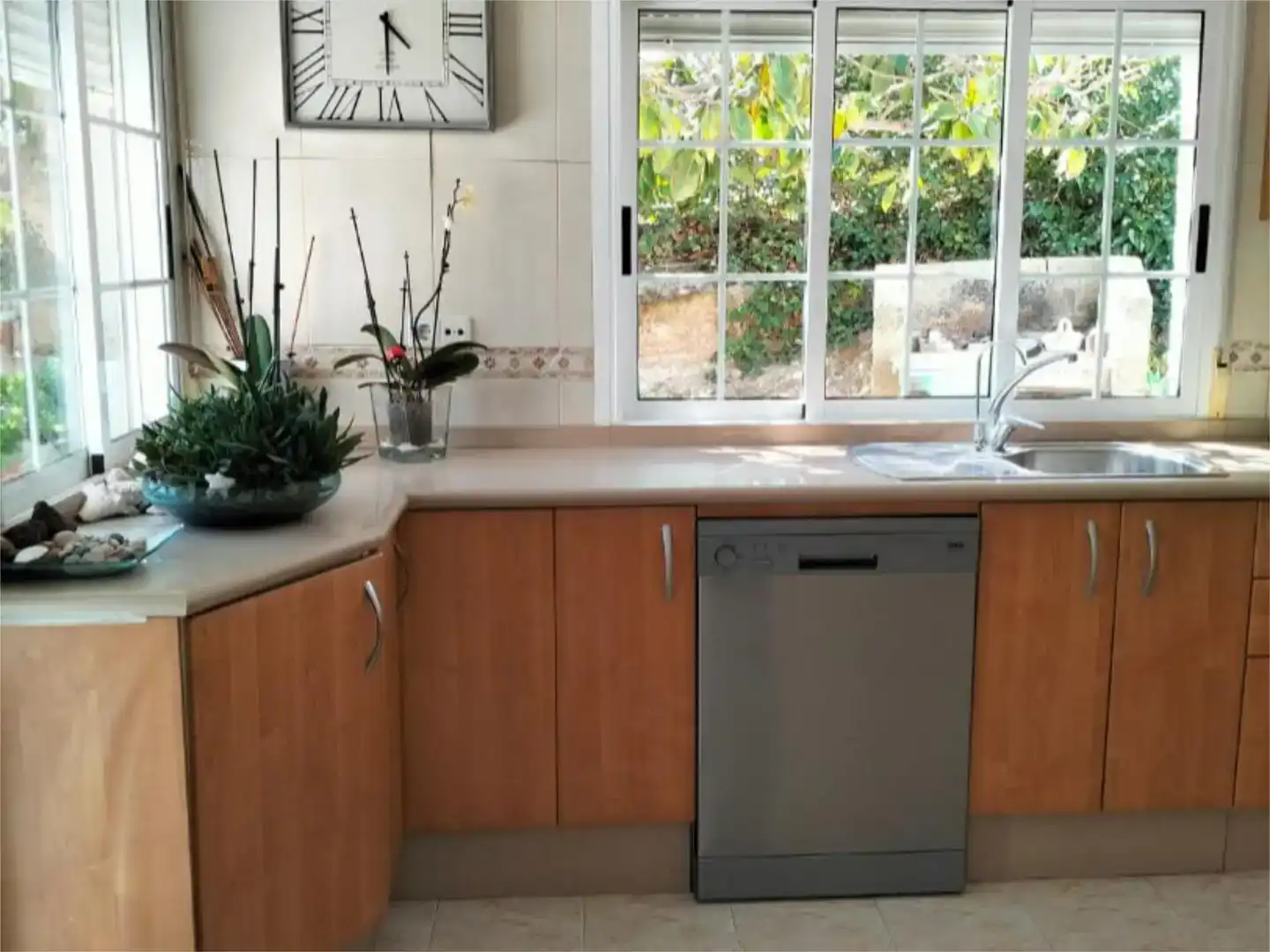 Cocina de Casa o chalet en venta en Elche / Elx con Aire acondicionado