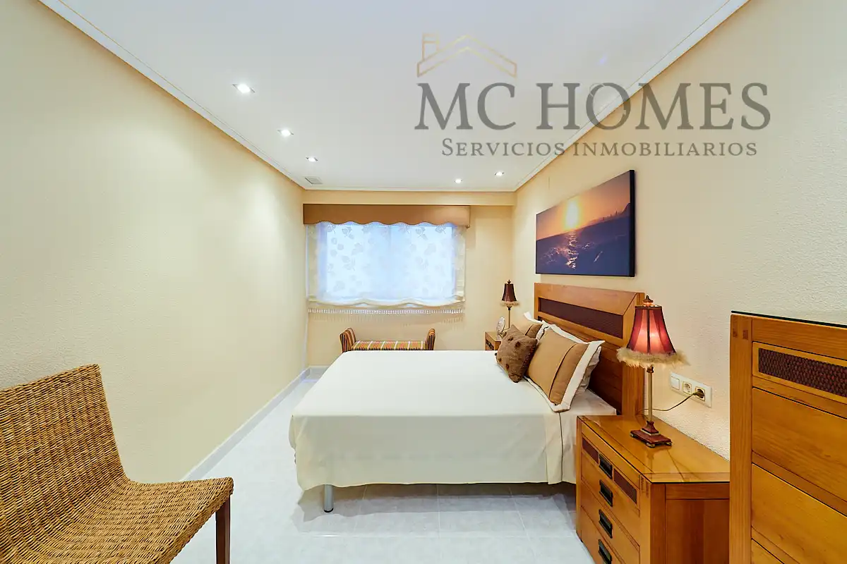 Bedroom of Flat for sale in Santa Pola  with Air Conditioner, Heating and Oven
