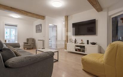 Living room of Flat for sale in Donostia - San Sebastián   with Heating, Terrace and Storage room