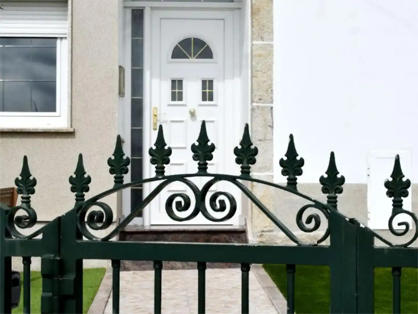Außenansicht von Wohnung zur Miete in Muxía mit Privatgarten, Parkett und Möbliert