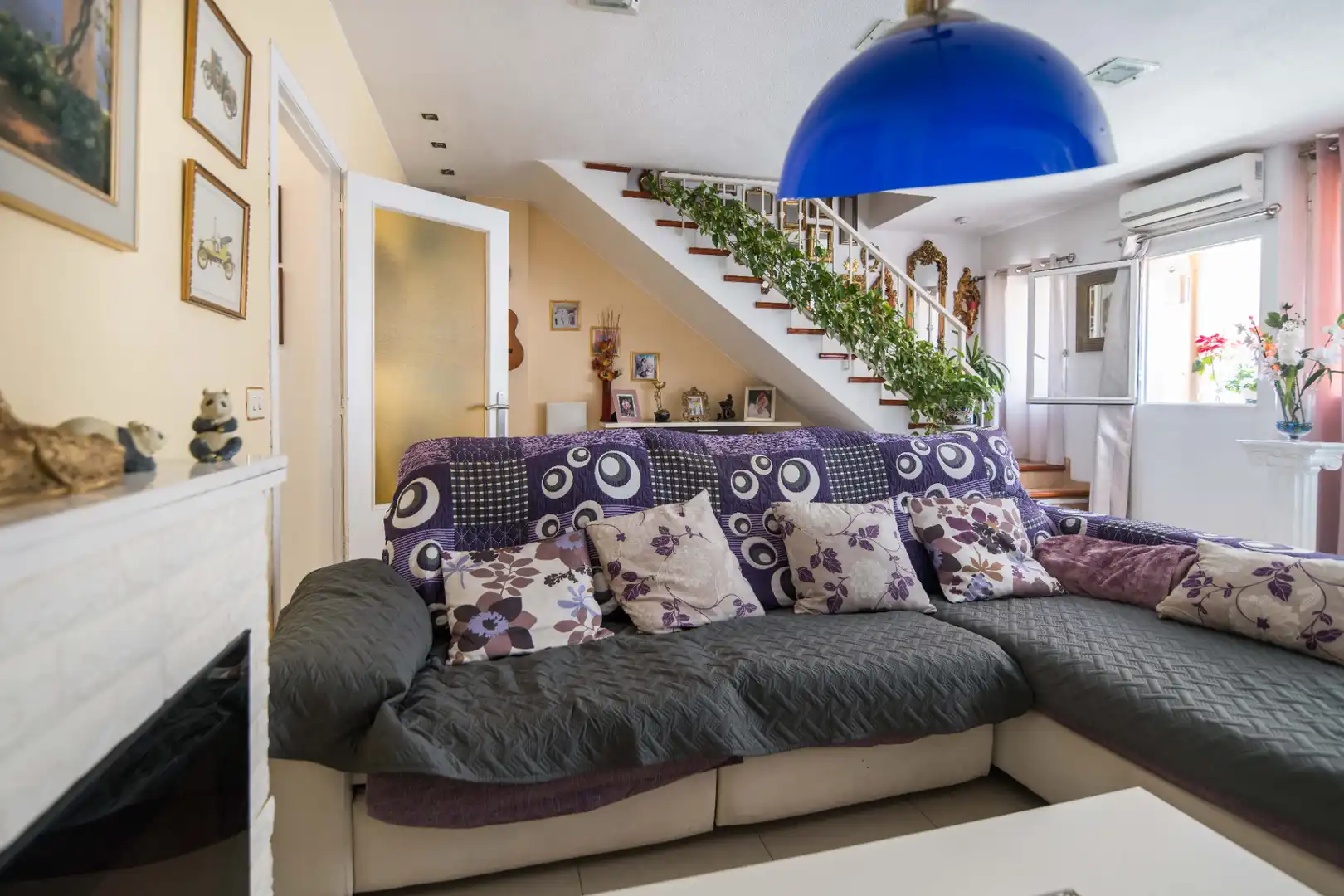 Sala de estar de Dúplex en venta en Sagunto / Sagunt con Aire acondicionado, Calefacción y Terraza