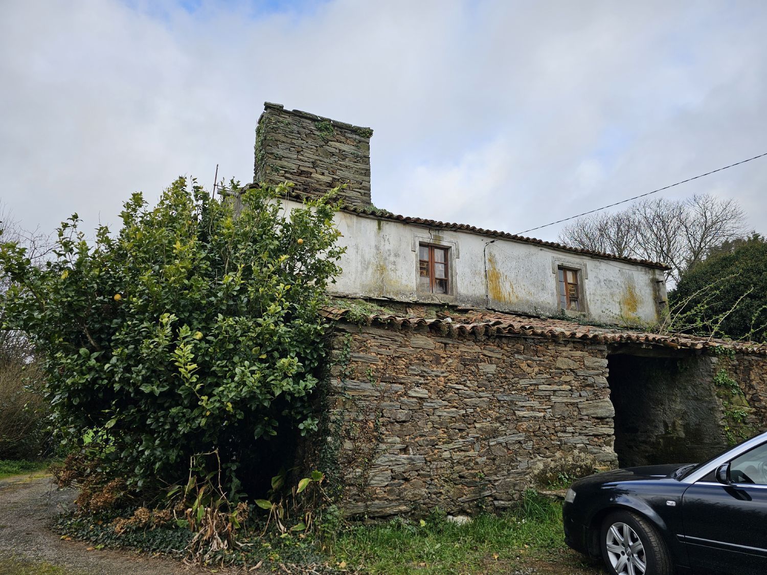 Vista exterior de Finca rústica en venda en Abegondo