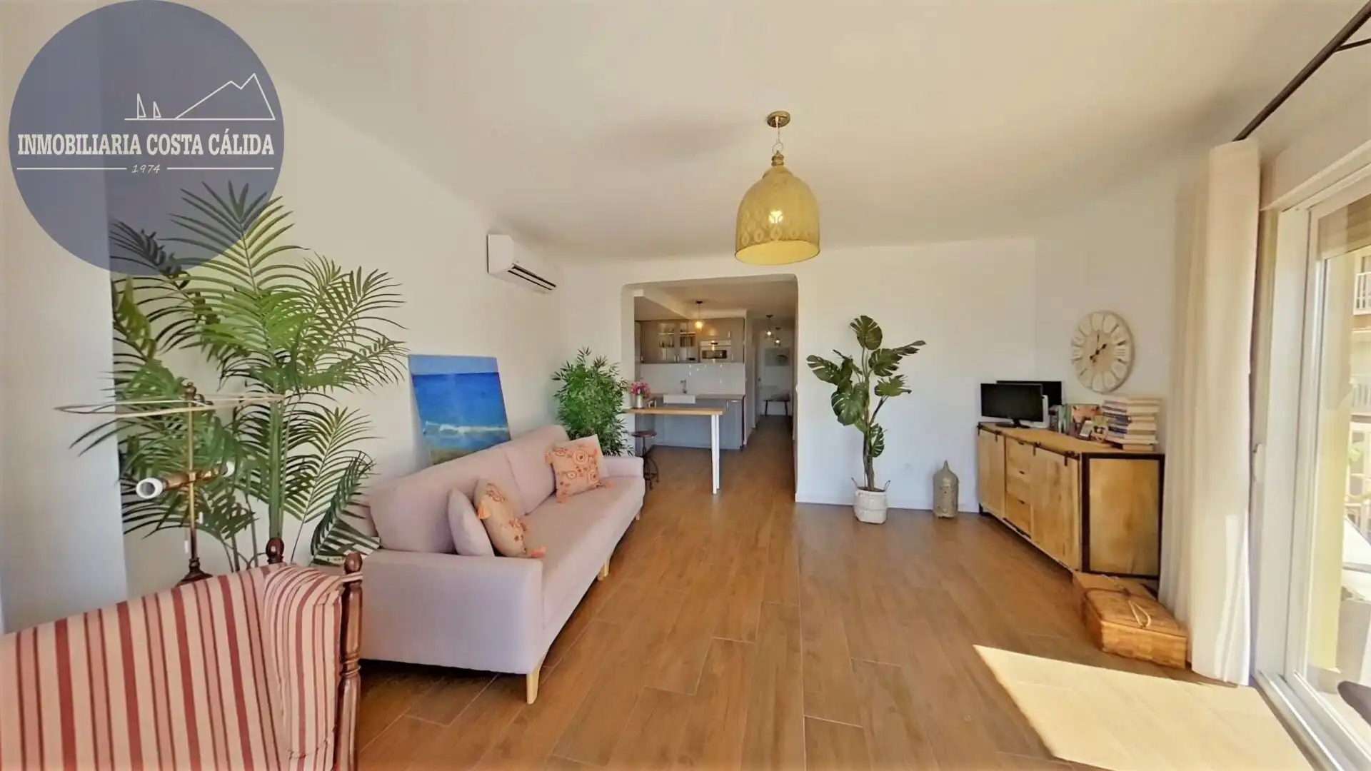 Living room of Apartments for sale in Águilas  with Air Conditioner, Heating and Furnished