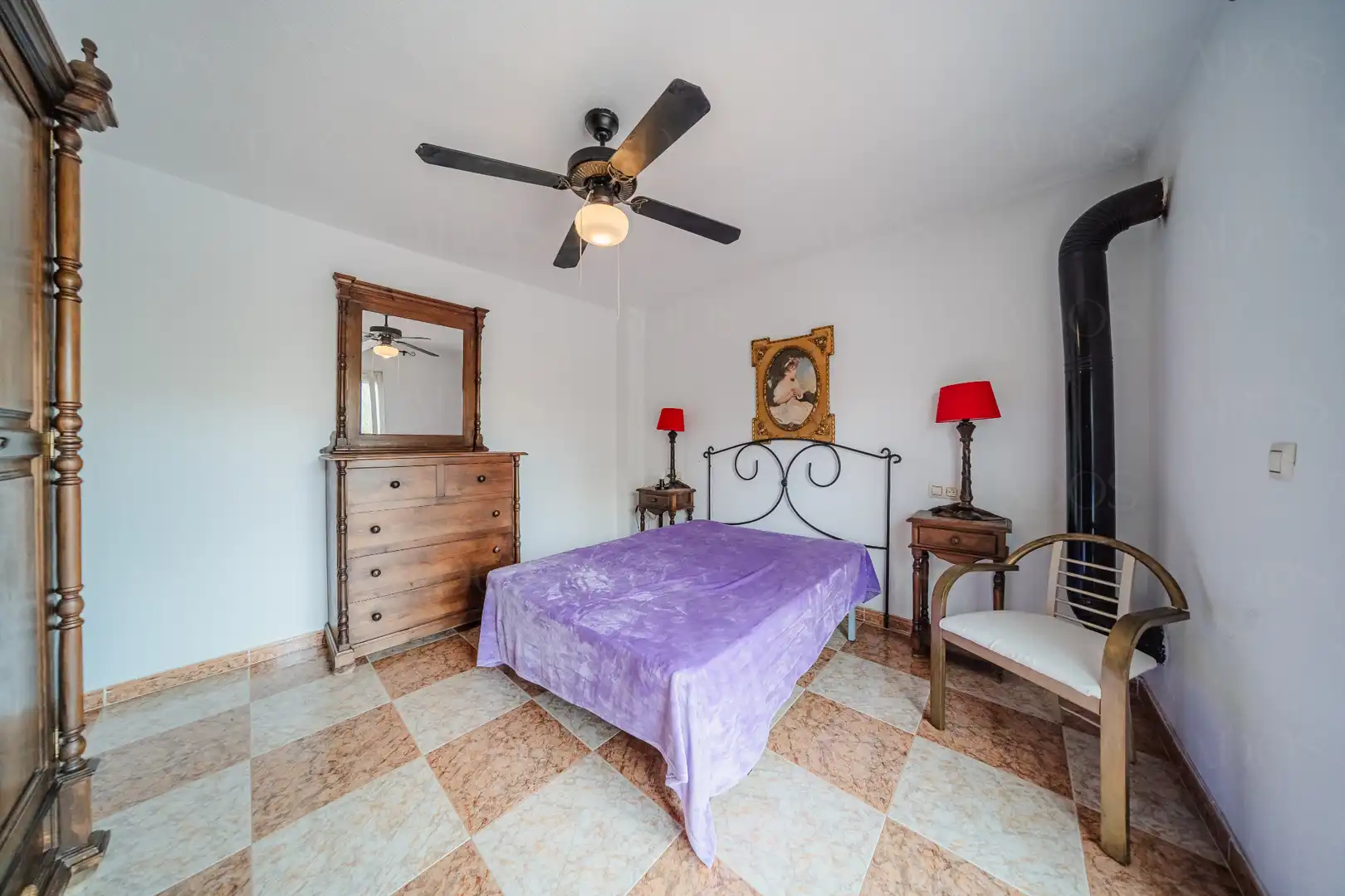 Bedroom of Duplexes for sale in Roquetas de Mar  with Air Conditioner, Terrace and Furnished