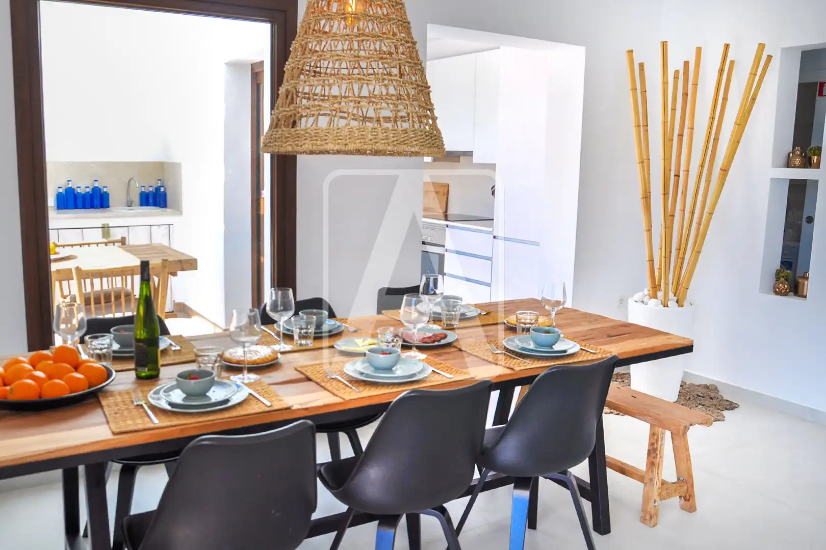 Comedor de Casa o chalet en venta en Benissa con Aire acondicionado, Calefacción y Jardín privado