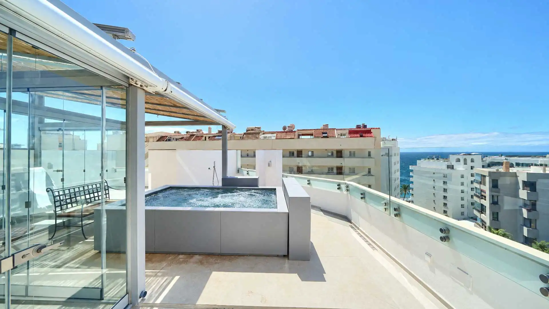 Terrace of Attic for sale in Marbella  with Air Conditioner, Terrace and Storage room