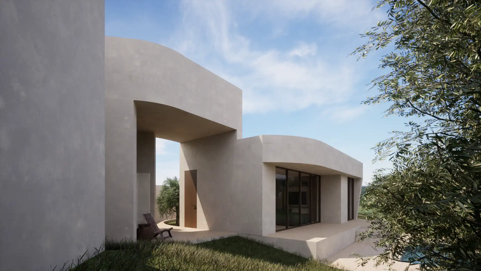 Exterior view of Country homes for sale in Benalup-Casas Viejas  with Terrace and Swimming Pool