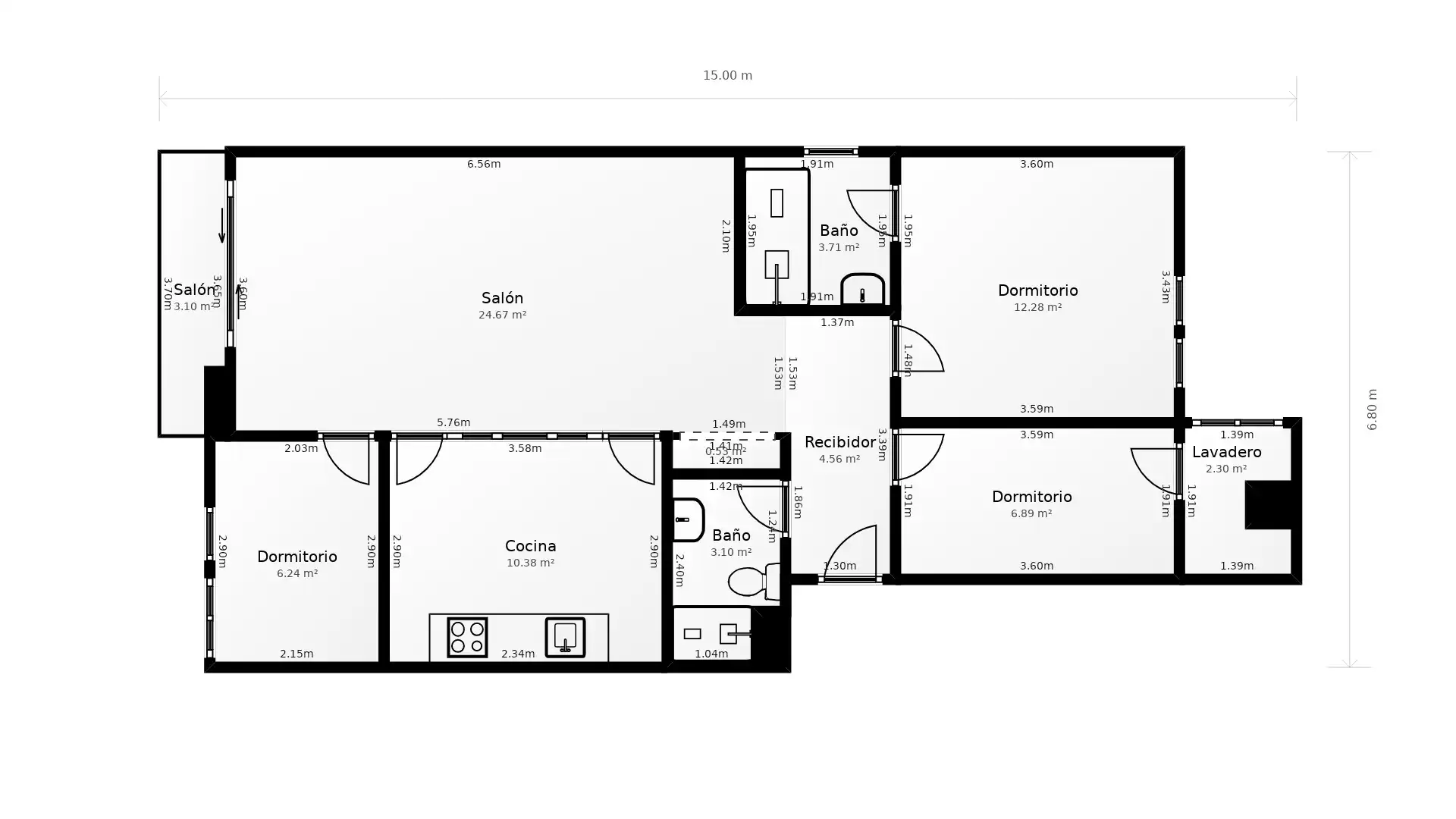 Piso en venta en Aribau , Sant Gervasi- Galvany