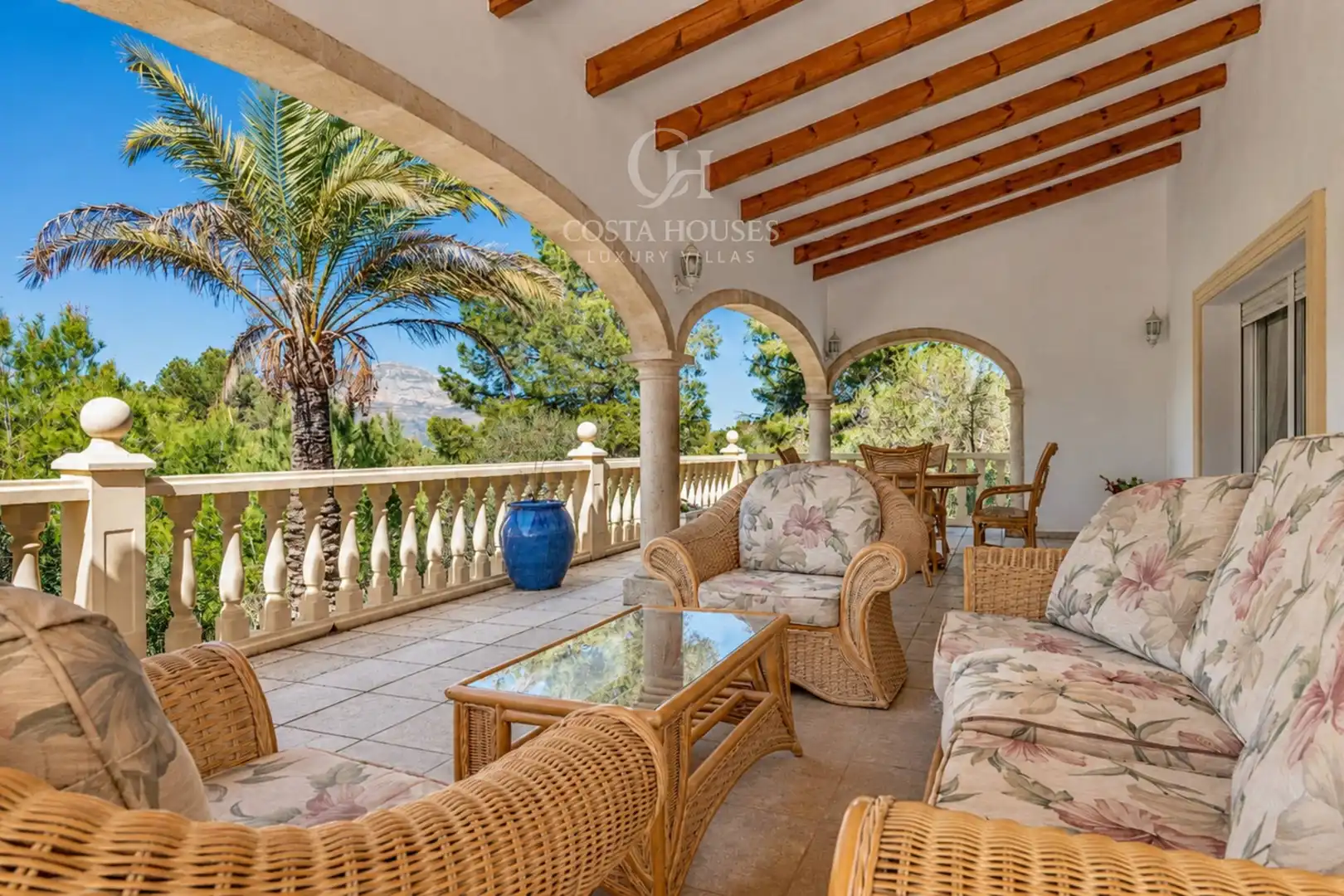 Terraza de Casa o chalet en venta en Jávea / Xàbia con Aire acondicionado, Calefacción y Jardín privado
