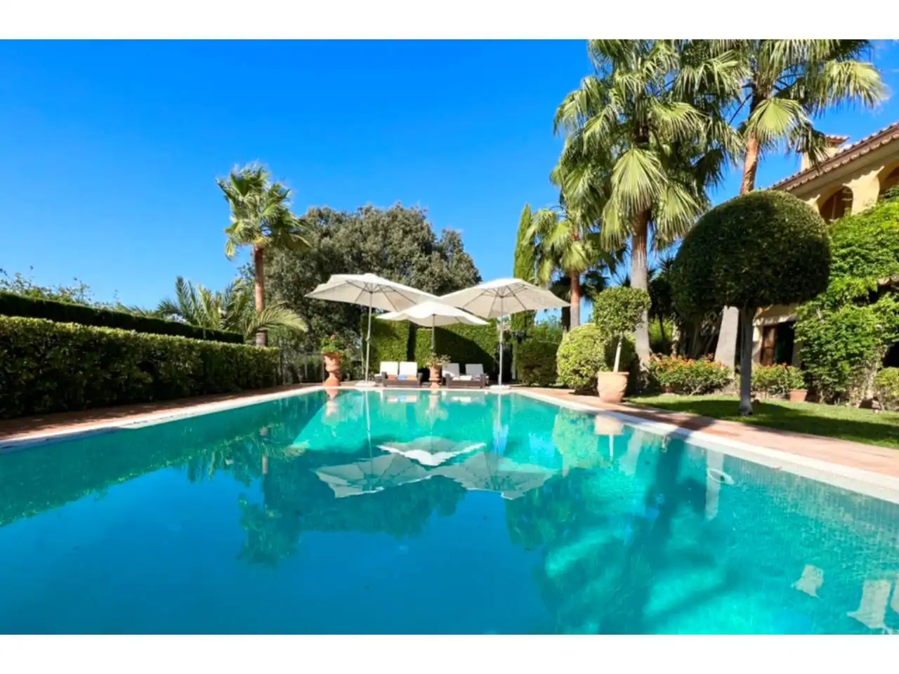 Piscina de Finca rústica en venta en Montuïri con Aire acondicionado, Calefacción y Jardín privado
