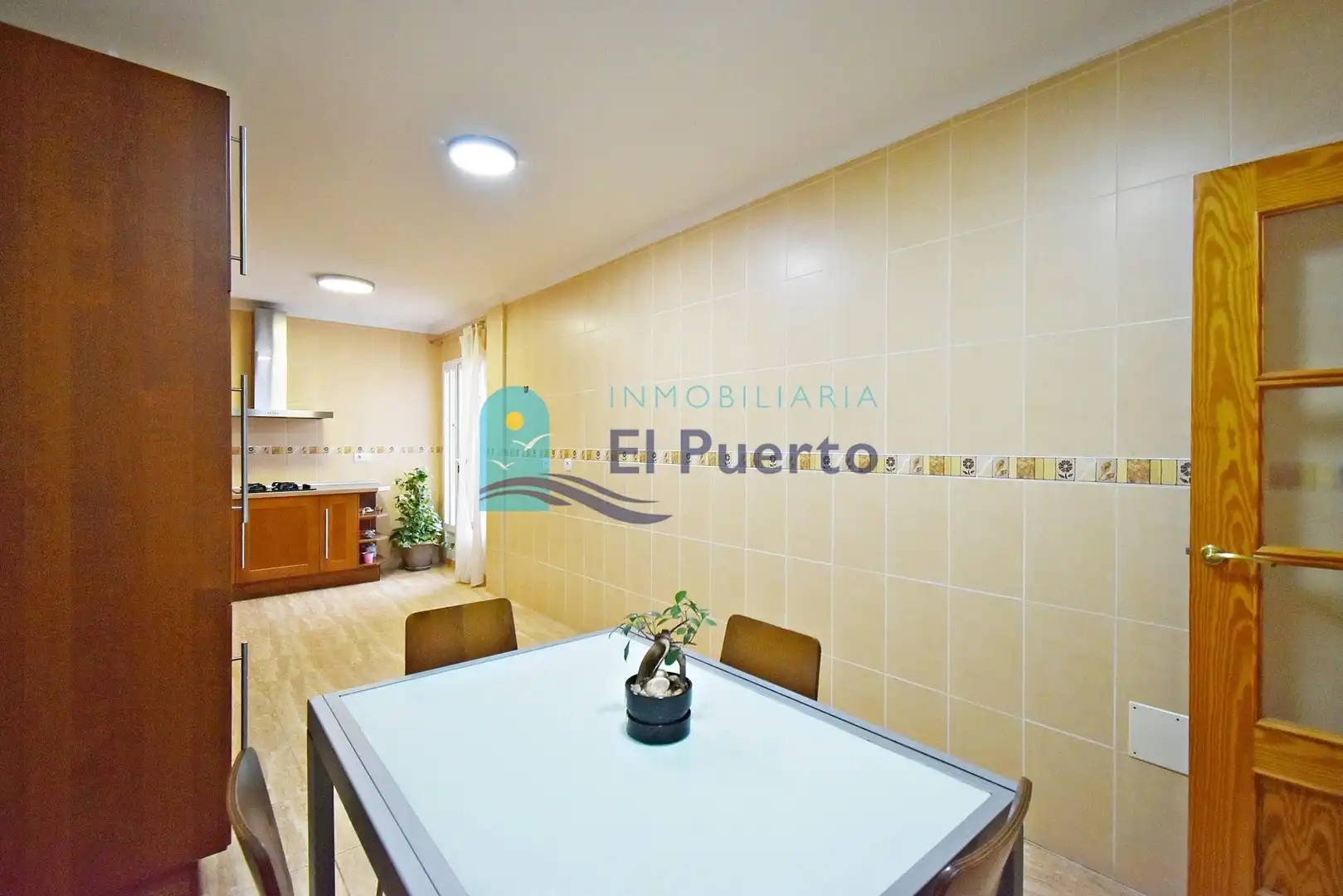 Cocina de Dúplex en venta en Mazarrón con Aire acondicionado, Calefacción y Jardín privado