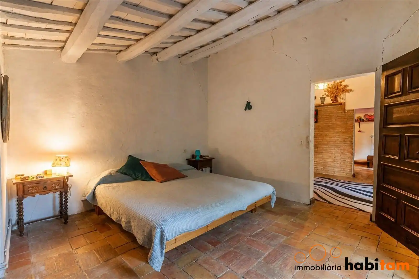 Habitación de Finca rústica en venta en Sils con Aire acondicionado, Calefacción y Jardín privado