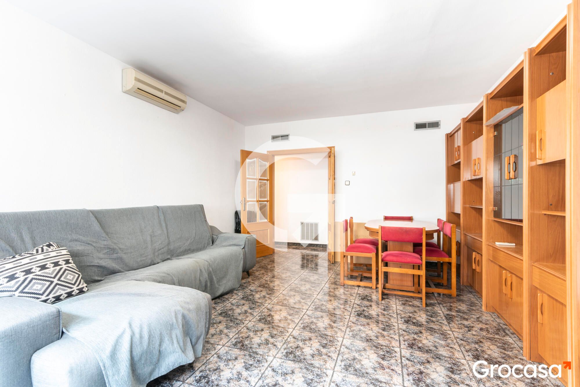 Bedroom of Flat for sale in Sant Joan Despí  with Air Conditioner, Heating and Balcony