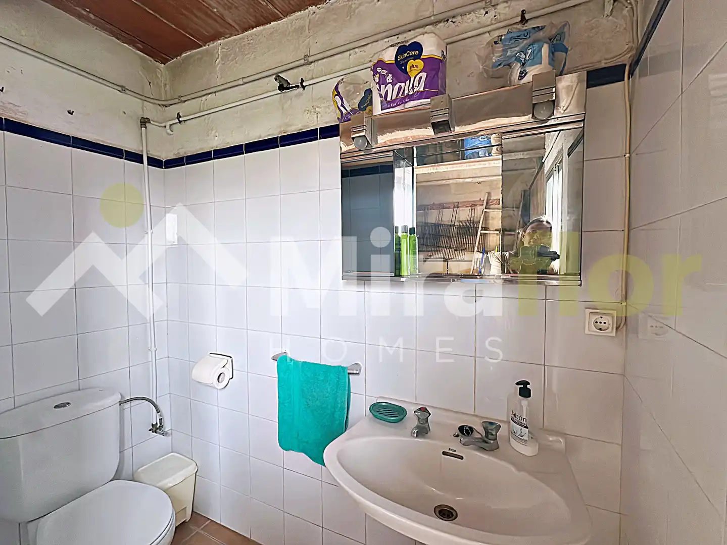 Baño de Finca rústica en venta en Pego con Jardín privado, Terraza y Amueblado