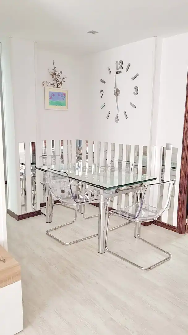 Esszimmer von Wohnung zur Miete in Cáceres mit Klimaanlage, Heizung und Terrasse