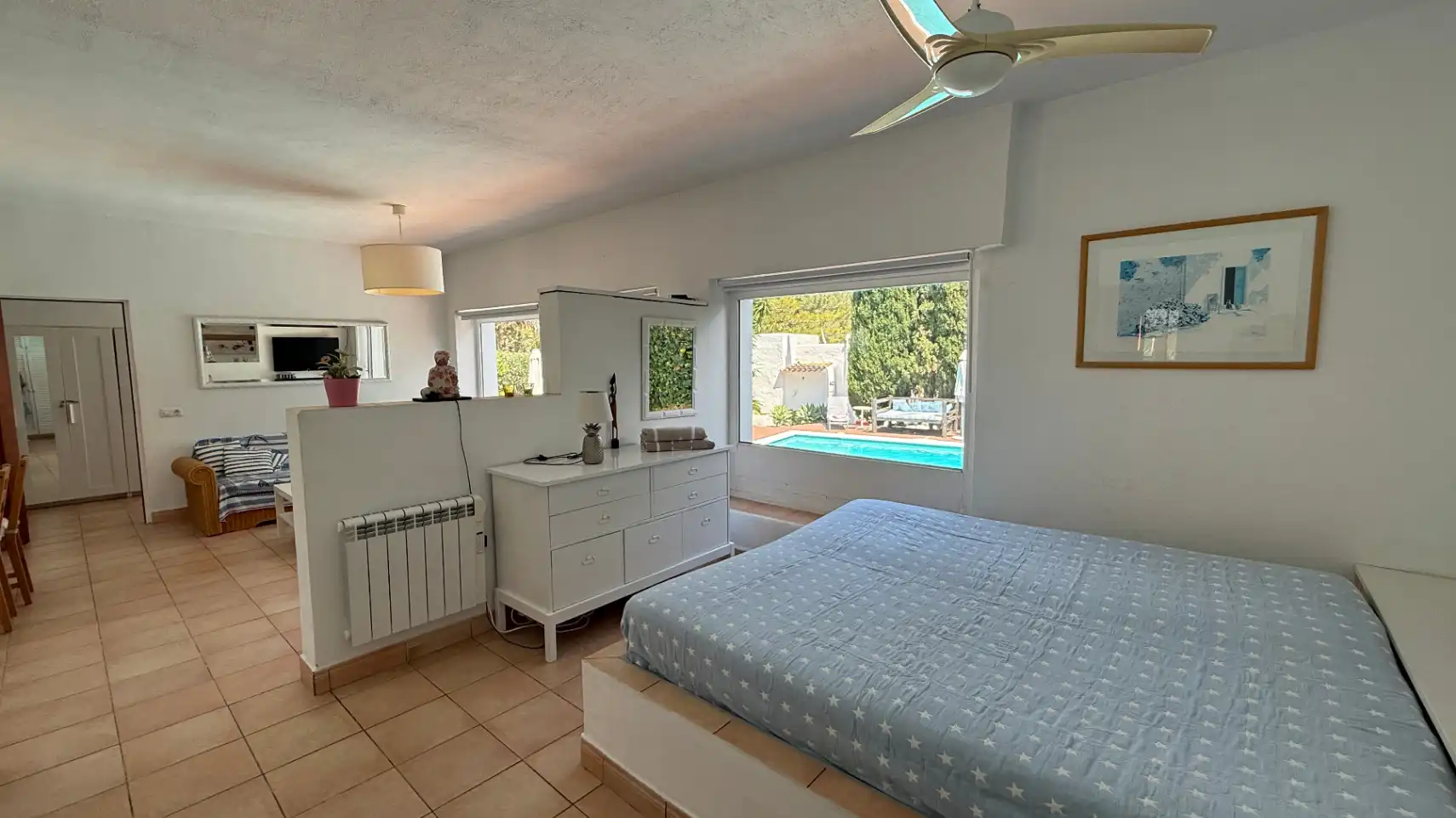 Bedroom of Houses for sale in Sant Antoni de Portmany  with Air Conditioner, Heating and Private garden